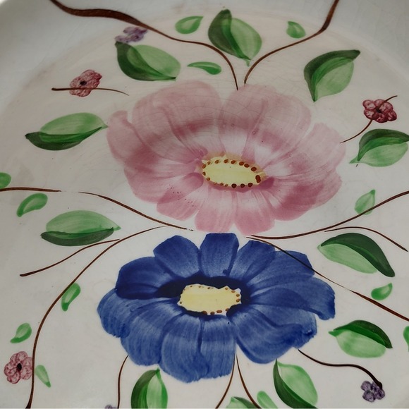 Vintage Blue Ridge Bowl Cumberland Southern Pottery Hand Painted Made USA SEE - Picture 7 of 13